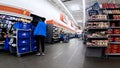Walmart interior online workers shop