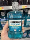 Walmart retail store oral care Listerine mouthwash