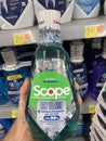 Walmart retail store oral care Scope mint mouthwash