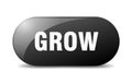 grow button. grow sign. key. push button.