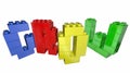 Grow Increase Improve Toy Blocks Word