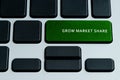 Grow Market Share Keyboard