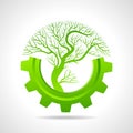 Growing business concept with a tree