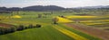 Growing Fields in Baix Emporda Royalty Free Stock Photo