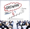 Growing Growth Mission Success Opportunity Concept Royalty Free Stock Photo