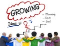Growing Growth Mission Success Opportunity Concept Royalty Free Stock Photo
