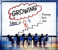 Growing Growth Mission Success Opportunity Concept Royalty Free Stock Photo