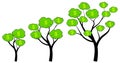 Growing Money Tree Concept Illustration Vector Royalty Free Stock Photo