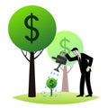 Growing money trees
