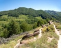 The Growing Stones - Babele de la Ulmet Ulmet, Buzau County, Romania Royalty Free Stock Photo