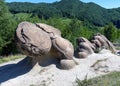 The Growing Stones - Babele de la Ulmet Ulmet, Buzau County, Romania