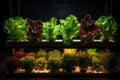 Growing Up: Vertical Hydroponic Farming of Colorful Legumes.Generative ai