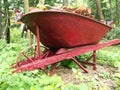 Growing Wheel Barrow Royalty Free Stock Photo