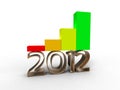 Growth in 2012 Royalty Free Stock Photo