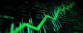 The Growth Chart Displaying an Upward Trend in Financial Markets AI generated image Royalty Free Stock Photo