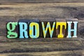 Growth personal financial profit success business strategy achievement