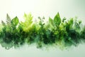 Growth sketch: A dynamic representation focusing on growth concepts, showcasing plants and progress