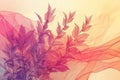 Growth sketch: A dynamic representation focusing on growth concepts, showcasing plants and progress