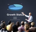 Growth Status Data Development Business Concept