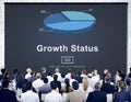 Growth Status Data Development Business Concept