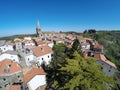 Groznjan from above