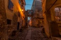 Groznjan Street at blue Hour