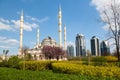 Grozny City and the mosque The heart of Chechnya