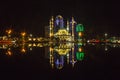 Grozny at night.