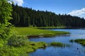 GroÃÅ¸er Arbersee is a lake in Bayerischer Wald, Bavaria, Germany