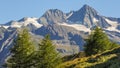 The GroÃÅ¸glockner in the center of the national park Hohe Tauern