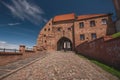 Grudzi?dz - old gate in old town. Royalty Free Stock Photo
