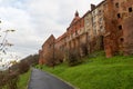 Grudziadz, kujawsko pomorskie / Poland ÃÂ¢Ã¢âÂ¬Ã¢â¬Å November, 28, 2019: Granary on the Vistula. Old brick warehouses in Central Euroop