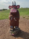 Gruffalo figures in Jeskyns Community Woodland