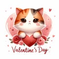 Grumbling Cat\'s Valentine\'s Day