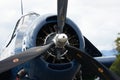 Grumman Avenger TBM vintage airplane Royalty Free Stock Photo