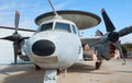 Grumman E-2 Hawkeye AEW plane Royalty Free Stock Photo