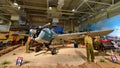 Grumman F4F-3 Wildcat Fighter aircraft on display at Pearl Habor Pacific Aviation Museum