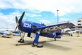 Grumman F8F Bearcat was showed