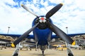 Grumman F8F Bearcat was showed