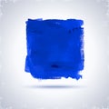 Grunde paint square. Royalty Free Stock Photo