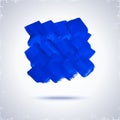 Grunde paint square. Royalty Free Stock Photo