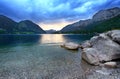 Grundlsee Lake. Royalty Free Stock Photo
