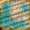 Grunge abstract musical background