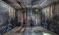 Grunge Abstract Urban Metallic Room Stage Background