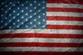 Grunge American flag Royalty Free Stock Photo