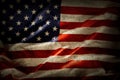 Grunge American flag Royalty Free Stock Photo