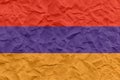 Grunge Armenia flag pattern