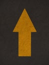 Grunge arrow signs road Royalty Free Stock Photo