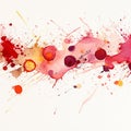 Grunge background with abstract splatter and drips Royalty Free Stock Photo