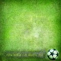 Grunge background - Brazil 2014. Space for text